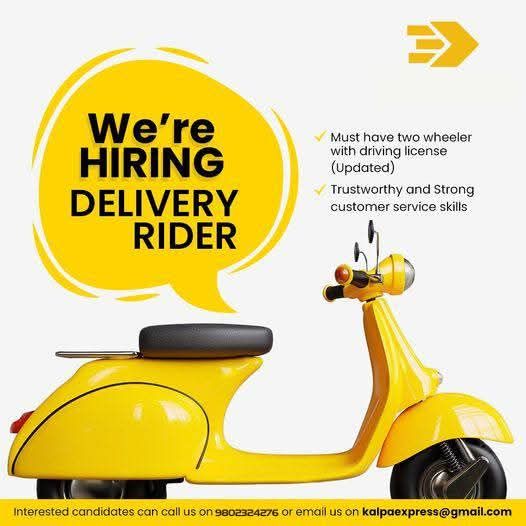 Full time delivery rider
